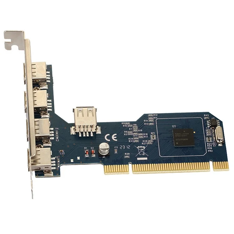 TXB045 NEC Chip PCI zu 5 USB2.0 Adapter Karte für Desktop-PC TXIC USB2.0 Erweiterungskarte