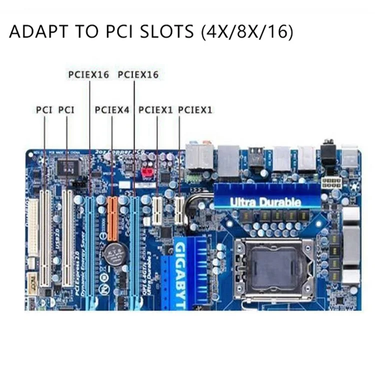 TXB045 NEC Chip PCI zu 5 USB2.0 Adapter Karte für Desktop-PC TXIC USB2.0 Erweiterungskarte
