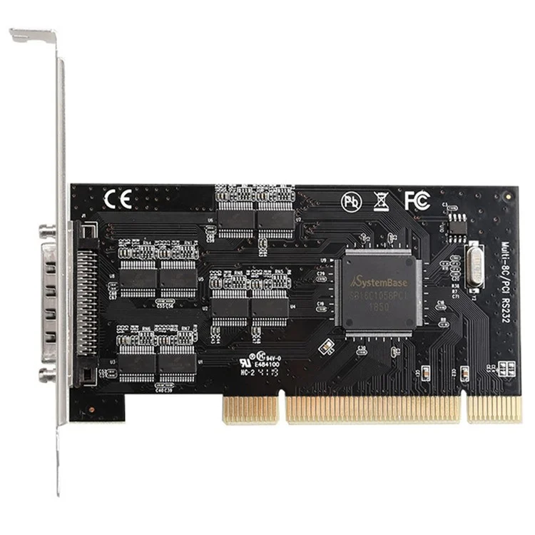 TXB062 8 Ports RS232 PCI Express Serial Card PCI-E Serial Expansion Card for Desktop Computer