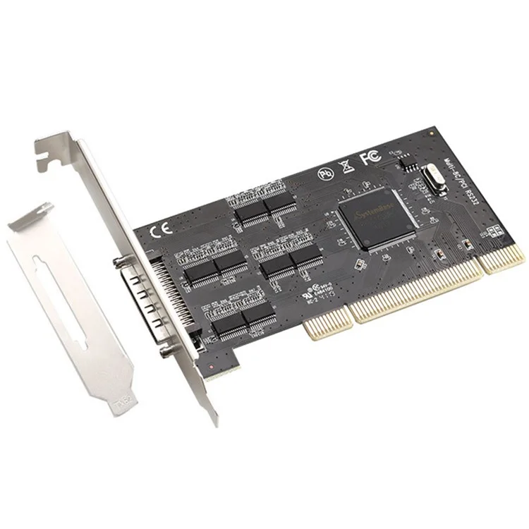 TXB062 8 Ports RS232 PCI Express Serial Card PCI-E Serial Expansion Card for Desktop Computer