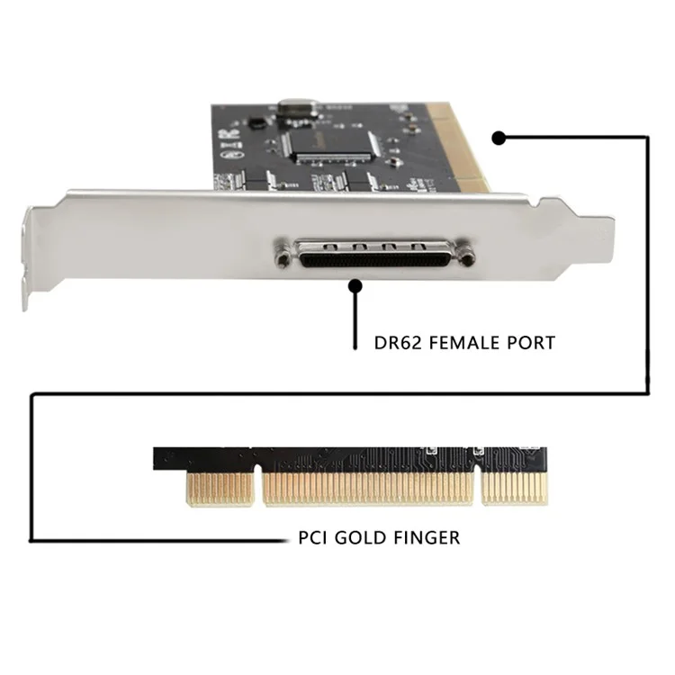 TXB062 8 Ports RS232 PCI Express Serial Card PCI-E Serial Expansion Card for Desktop Computer