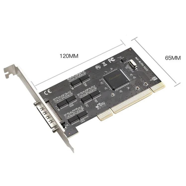 TXB062 8 Ports RS232 PCI Express Serial Card PCI-E Serial Expansion Card for Desktop Computer
