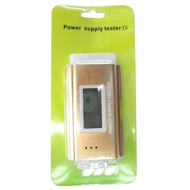 YNS-05 Aluminum Alloy LCD Display ATX Power Tester Desktop Computer Power Testing Tool