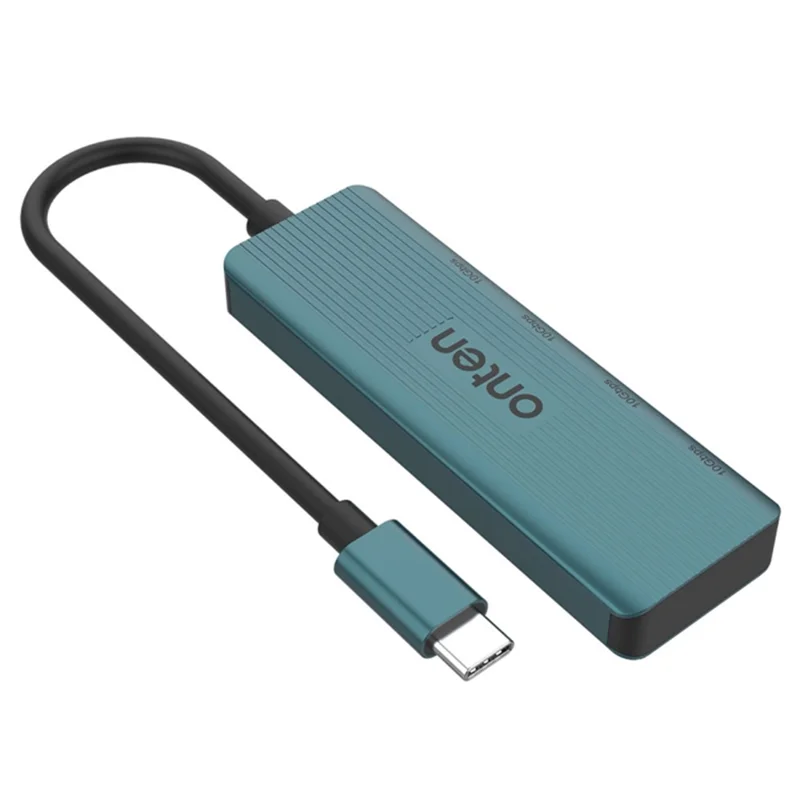 ONTEN UC620 15cm Cable Type-C to 4xUSB-C USB3.2 Gen2 Ports USB Hub Laptop Phone Adapter