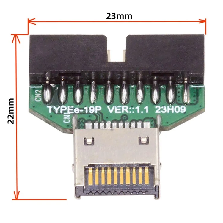 UC-141-TC004 Type-E IDC Socket USB 3.1.