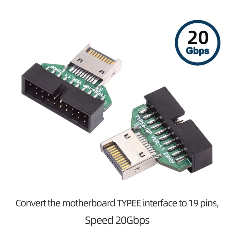UC-141-TC004 Type-E IDC Socket USB 3.1.