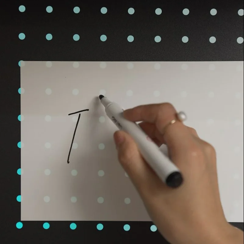 10Pcs 45x60cm Self-Adhesive PET Erasable Graffiti Whiteboard Sticker Removable Home Office Writing Wall Decal