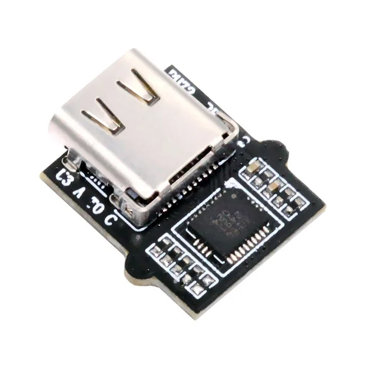 CN-031 Conector hembra tipo C DIY con chip VL160 para reemplazar conector hembra DIP USB3.0 tipo A