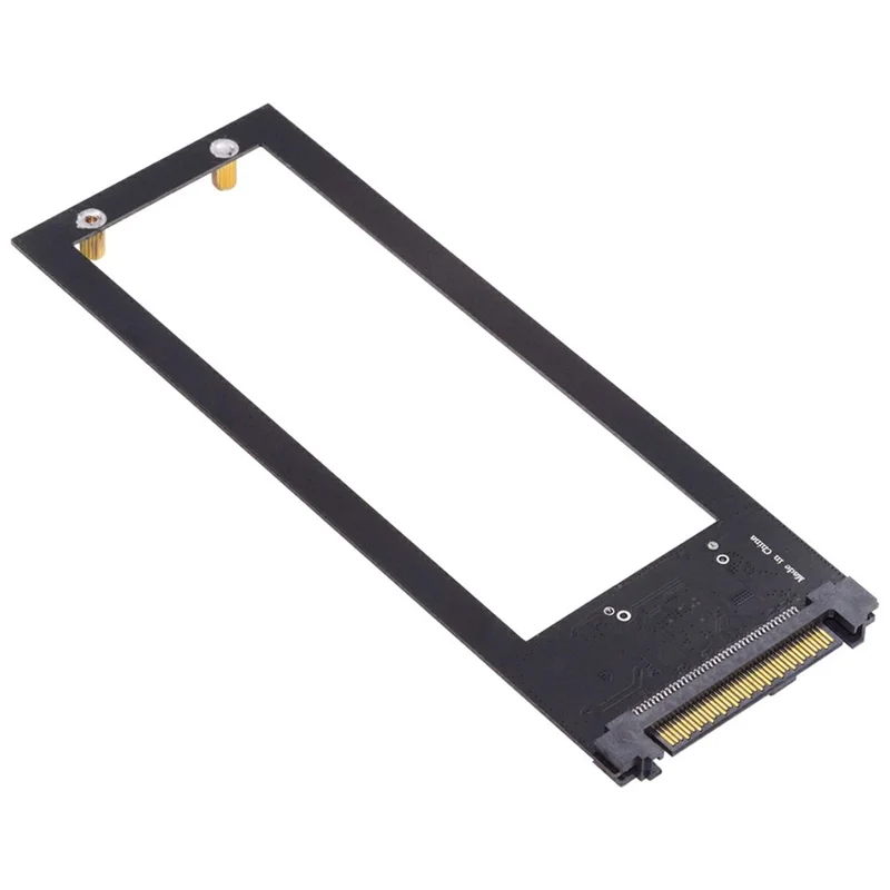 SF-072-PM U.2 SFF-8639 to PCI-E Ruler 1U GEN-Z EDSFF 9.5 / 15 / 25mm SSD E1.S Adapter with Heat Sink