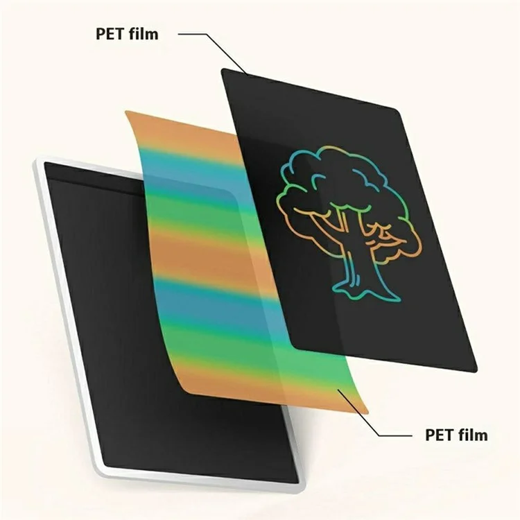 XIAOMI MIJIA MJXHB01WC 10-inch LCD Small Blackboard Kids Doodle Handwriting Board, Colorful Version