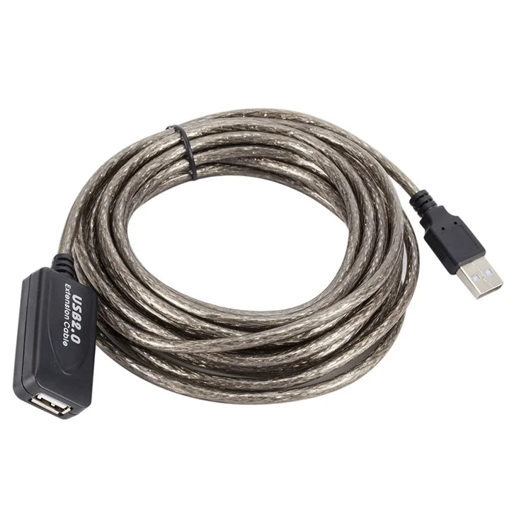 Cordon D'adaptateur USB 5m 480 Mbps Câble Extension de Transmission de Données à Haute Vitesse Mâle à la Femelle Câble D'extension USB 2.0 Câble de Répéteur Actif