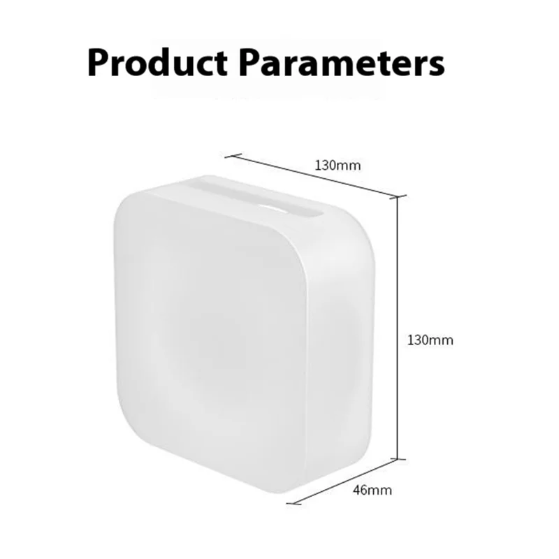For Apple Mac Mini M4 / M4 Pro 2024 Silicone Case Computer Host Anti-Slip Shockproof Protective Cover - Transparent
