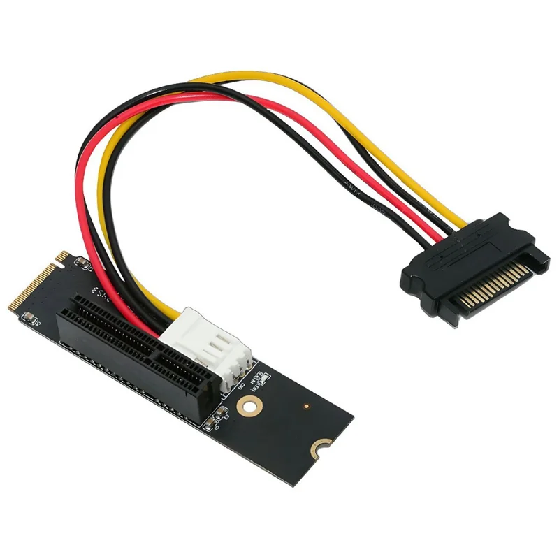 EP-048 M.2 NGFF NVMe M-Key Extender to PCI-E X1 X4 X8 X16 Graphics Card Riser Adapter