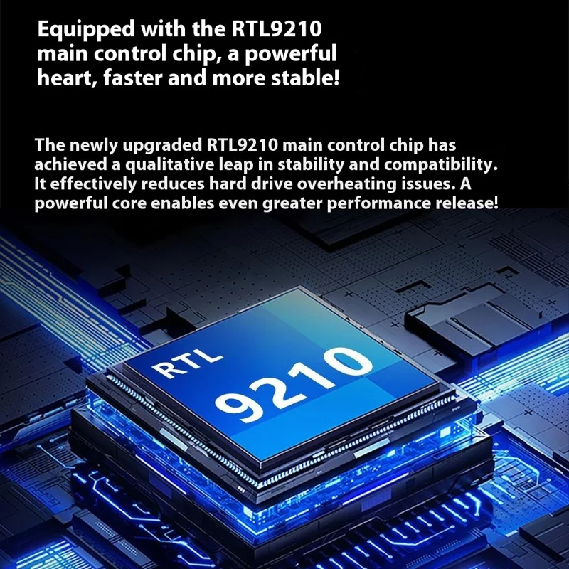 JEYI M.2 2230 Custodia SSD USB 3.2 Gen 2 Type-C 10Gbps Esterno Magnetico NVMe Supporto Espansione fino a 4TB