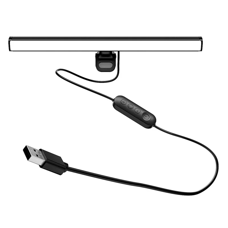 BY-03 Computer Monitor Light Bar Magnetic Eye-Caring Monitor Lamp Ambient Lighting for Video Conferencing / Streaming