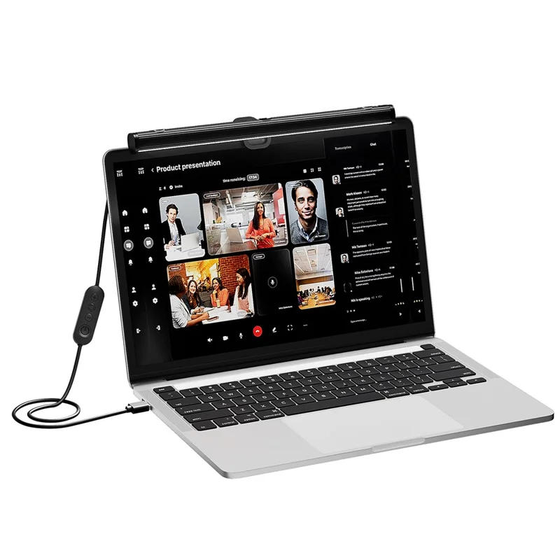 BY-03 Computer Monitor Light Bar Magnetic Eye-Caring Monitor Lamp Ambient Lighting for Video Conferencing / Streaming