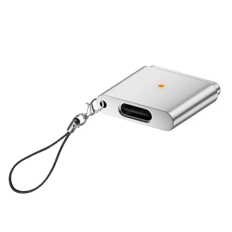 Type-C to Magnetic Charging Adapter 140W PD Compatible with MacBook Pro  /  Air Fast Charger - Silver