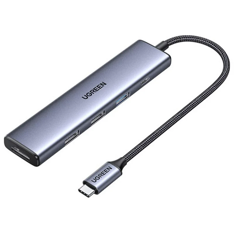 UGREEN CM478-15495 5 in 1 Type-C Docking Station 4K / 30Hz HD USB 3.0 PD 100W Charging Hub for MacBook