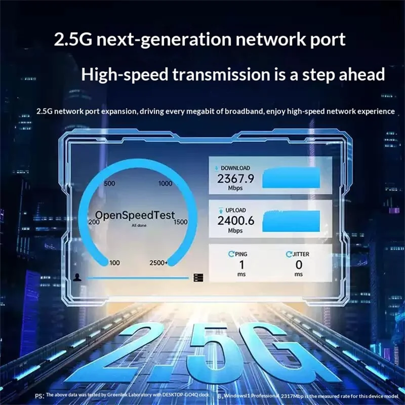 UGREEN CM512 55092 Type-C Hub 4-w-1 USB3.2 10 Gbps 2,5 G Ethernet Adapter Stacja dokująca do laptopa