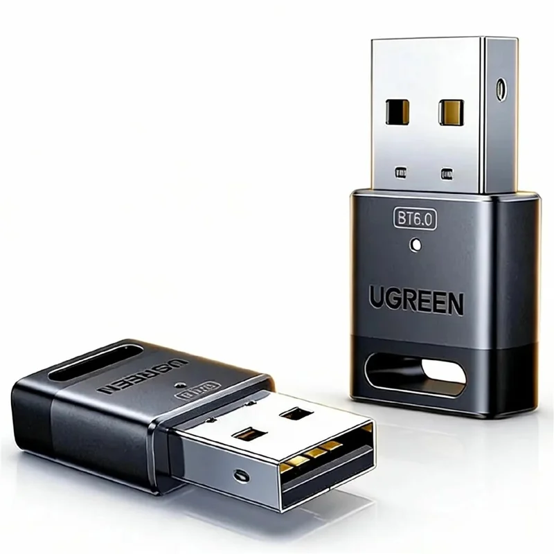 UGREEN 75073 Bluetooth-compatible 6.0 USB Adapter 20m Transmission Plug and Play for PC Desktop