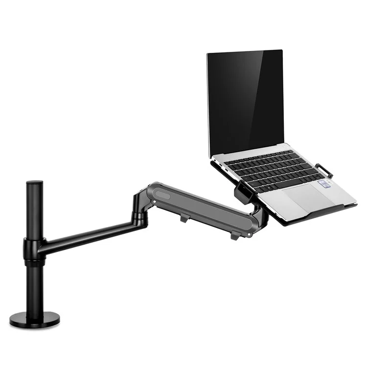 OL-1 Spro Tablet PC Stand Aluminium Alliage Ergonomique Burant Opritop Laptop Avec Air Soutenne Prépagne à 360 Degrés Pour la Maison Officielle - le Noir