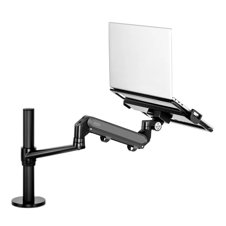 OL-1 Spro Tablet PC Stand Aluminium Alliage Ergonomique Burant Opritop Laptop Avec Air Soutenne Prépagne à 360 Degrés Pour la Maison Officielle - le Noir