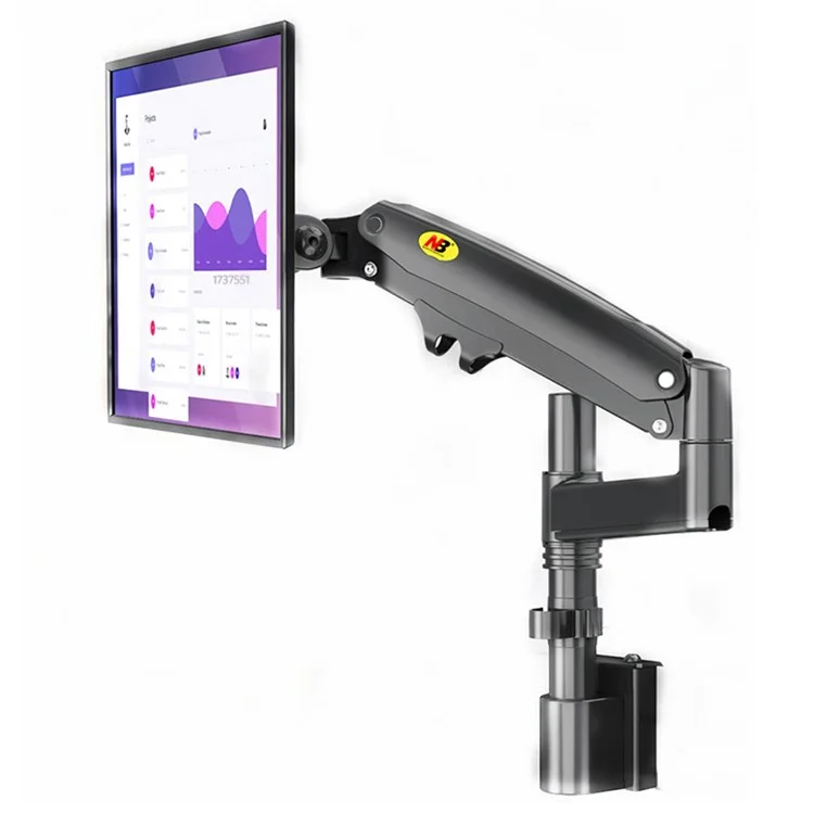 North Bayou M60 22-35 Pollici Monitoraggio Monitoraggio Cestizione Gas Spring Arm LCD TV Full Motion Mount