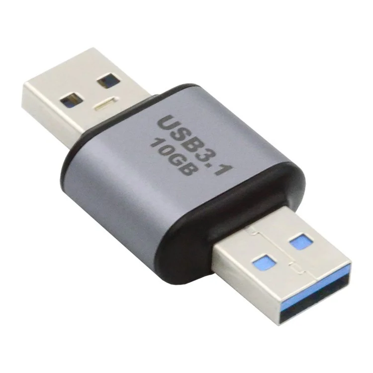 UC-082-AMAM USB 3.0 Male to Male Type A to Type A Data Transfer Adapter 10Gbps for Laptop Desktop Computer