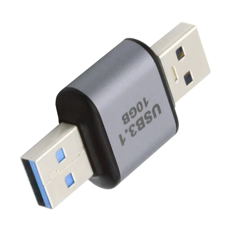 UC-082-AMAM USB 3.0 Male to Male Type A to Type A Data Transfer Adapter 10Gbps for Laptop Desktop Computer