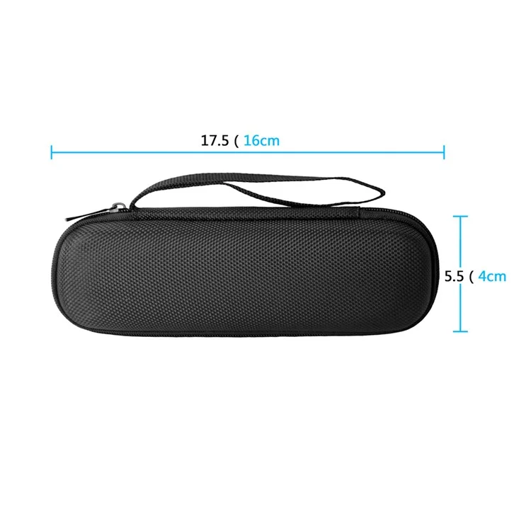 For Logitech R400 / R500 / R800 Wireless Remote Control Portable Storage Case Protective Bag - Black