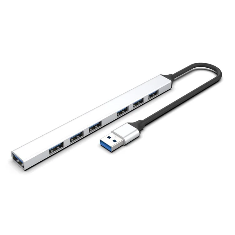 7-Port USB Hub High Speed Splitter Expander Adapter Docking Station for Laptop Hard Drive Mouse Keyboard - USB 3.0