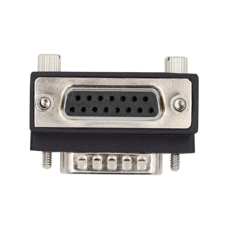 DB-003-UP DB-15PIN Up 90-Degree Angled Design DSUB D-subminiature 15Pin Male to Female Extension Adapter