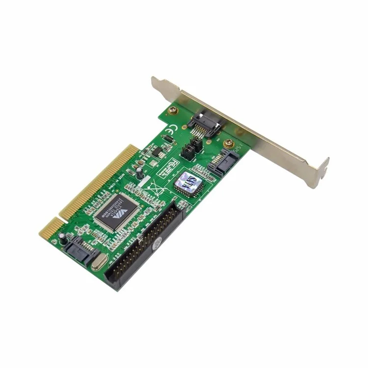 PCI VT6421 Adaptador PCI IDE+SATA-150 RAID la Tarjeta Convertidor de Matriz Admite PATA UDMA 6 Transmisión