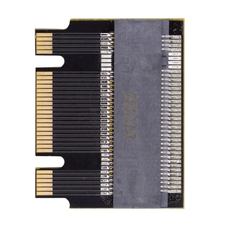 SA-047 NGFF B+M Key NVME M-Key 2230 para 2242 Adaptador de Extensão Macho para Fêmea Cartão para 2230 2242 SSD