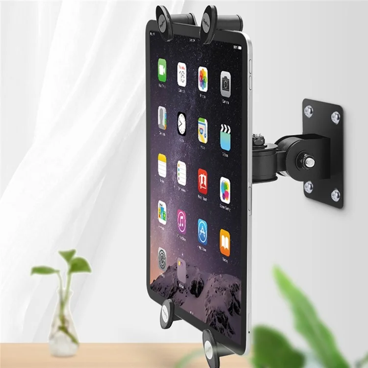 GMS-02 Anti-Theft Wall Mount 7-13 Inch Tablet PC Wall Hanging Bracket Holder for Smart Home Monitoring
