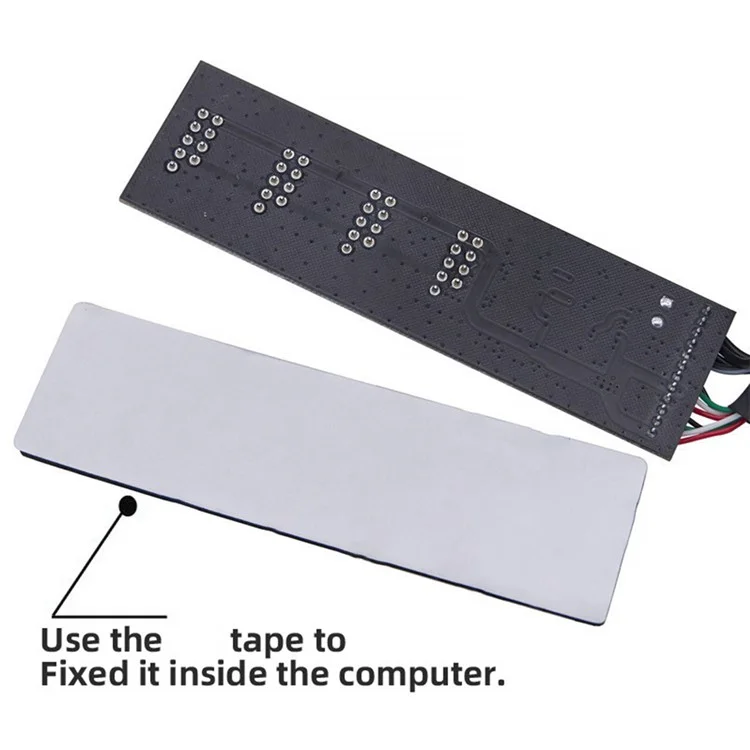 U2-053 USB 2.0 9pin Header 1 to 4 Female Splitter Extension Cable Connector Adapter HUB with IDE 5V Power Supply