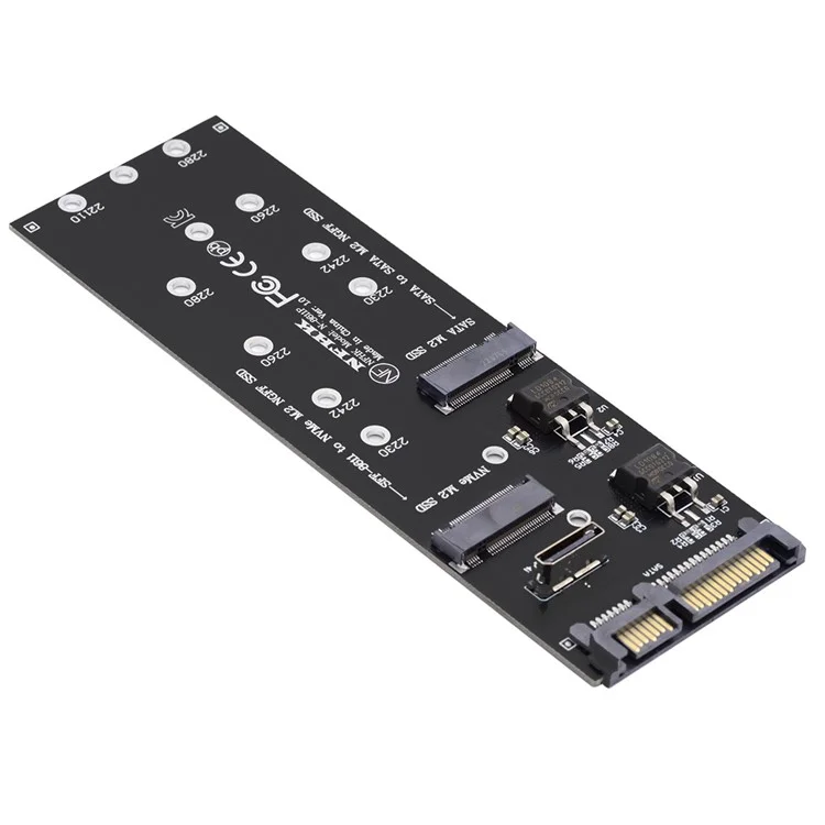 SF-055 Oculink SFF-8612 8611 to U.2 Kit M-Key to NVME PCIe SSD and NGFF to SATA Adapter for Mainboard