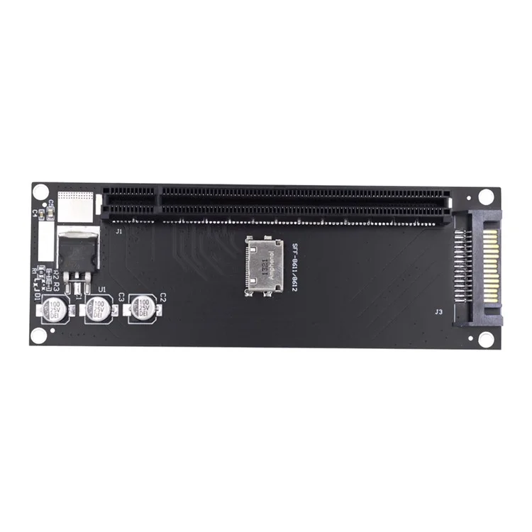 Oculink SFF-8612 SFF-8611 zu PCIE PCI-Express 16x 4x Adapter mit SATA-Stromport für Mainboard