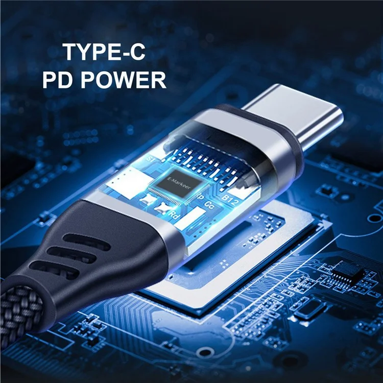 UC-027-Y001 USB-C Type C to HD VGA Converter Adapter 4K 60Hz 1080P with Female PD Power Port