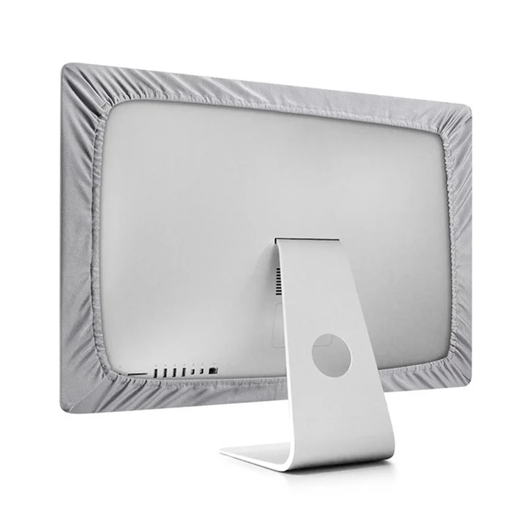 TXESIGN 21-Zoll-Computer-Bildschirm faltbares staubdichtes Schutzgehäuse für Apple iMac Macbook Pro Air Samsung HP Dell Lenovo - Silber
