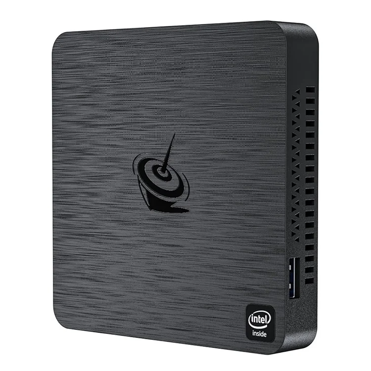 T4 Pro N3350 4G+64G Mini PC 4K Display Ultra-Thin Desktop Mini Computer for Office, Gaming - EU Plug