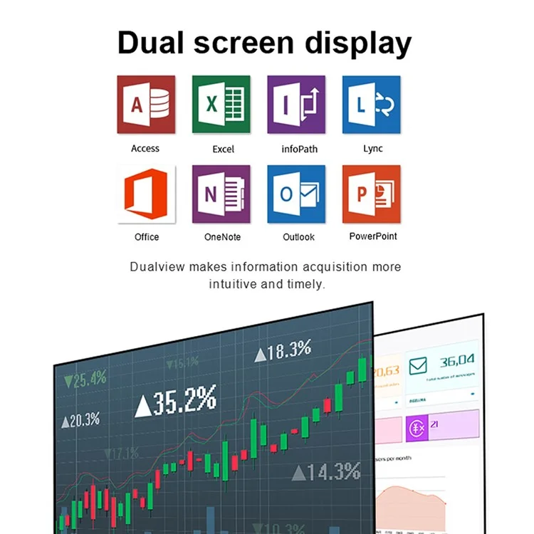 T4 Pro N3350 4G+64G Mini PC 4K Display Ultra-Thin Desktop Mini Computer for Office, Gaming - EU Plug