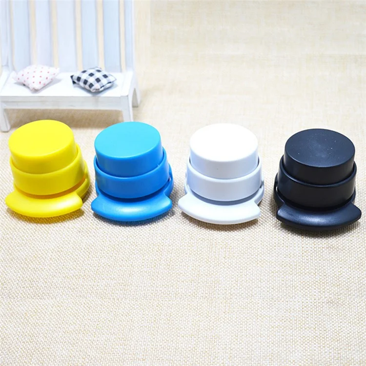 No Staple Paper Loose Leaf Stapler Home Office Needleless Stapler Paper Binder - Random Color
