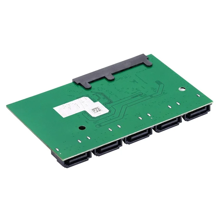 SA-054 SATA 3.0 6Gbps 1 zu 5 Splitter Ports HUB Adapter Konverter PM Multiplexer Portauswahlschalter JMB575