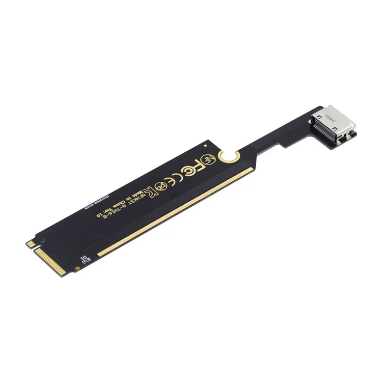 PCI-E 3.0 M.2 M-key à Oculink SFF-8612 Adaptateur Hôte SFF-8611 Pour Thinkbook 16+ Carte Graphique Externe D'ordinateur Portable & SSD