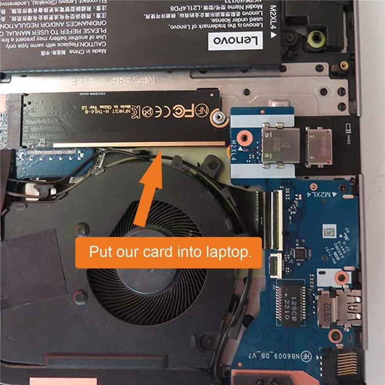 PCI-E 3.0 M.2 M-key zu Oculink SFF-8612 SFF-8611 Host-Adapter für ThinkBook 16+ Laptop Externe Grafikkarte & SSD