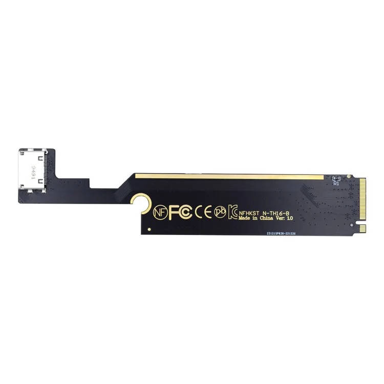 PCI-E 3.0 M.2 M-key à Oculink SFF-8612 Adaptateur Hôte SFF-8611 Pour Thinkbook 16+ Carte Graphique Externe D'ordinateur Portable & SSD