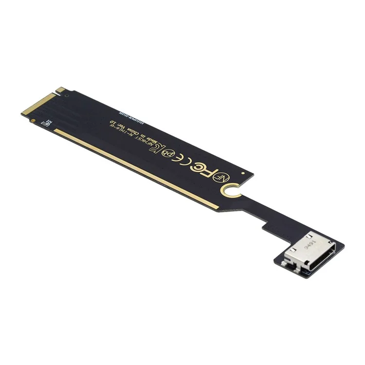 PCI-E 3.0 M.2 M-key à Oculink SFF-8612 Adaptateur Hôte SFF-8611 Pour Thinkbook 16+ Carte Graphique Externe D'ordinateur Portable & SSD