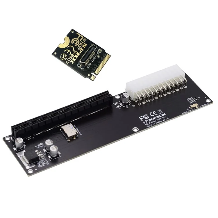 PCI-E 3.0 M.2 M-key to Oculink Host Adapter for GPD WIN Max2 External Graphics Card & SSD