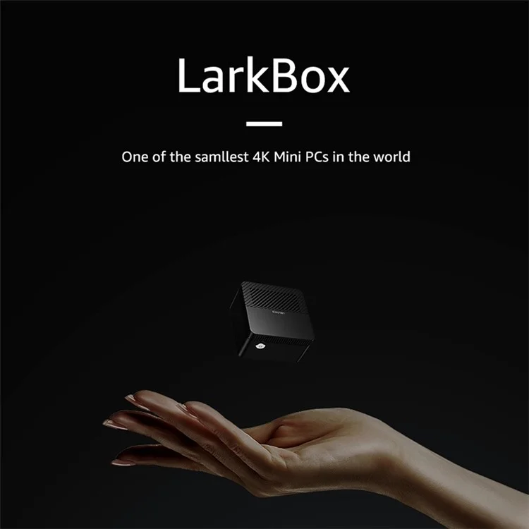 CHUWI LarkBox Pro 4GB DDR4 / 128G EMMC Mini PC Host Tragbarer Computer mit Mehrfachanschlüssen - US-Stecker